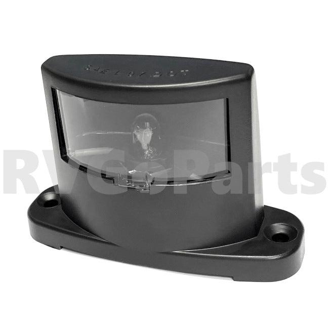 RV Incandescent License Plate Light Black 066432-02-000 | RV Go Parts - Replacement OEM RV Parts