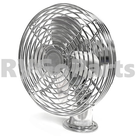 RV 2-Speed Fan Defroster Chrome 122856-01-01A | RV Go Parts - Replacement OEM RV Parts