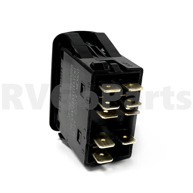 RV Coach Battery Disconnect Switch 9-Prong 174757-07-01A