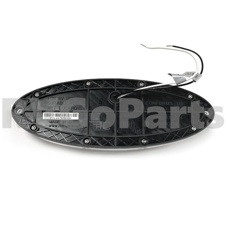 RV LED Porch Light w/ Chrome Bezel 326916-01-000 | RV Go Parts - Replacement OEM RV Parts