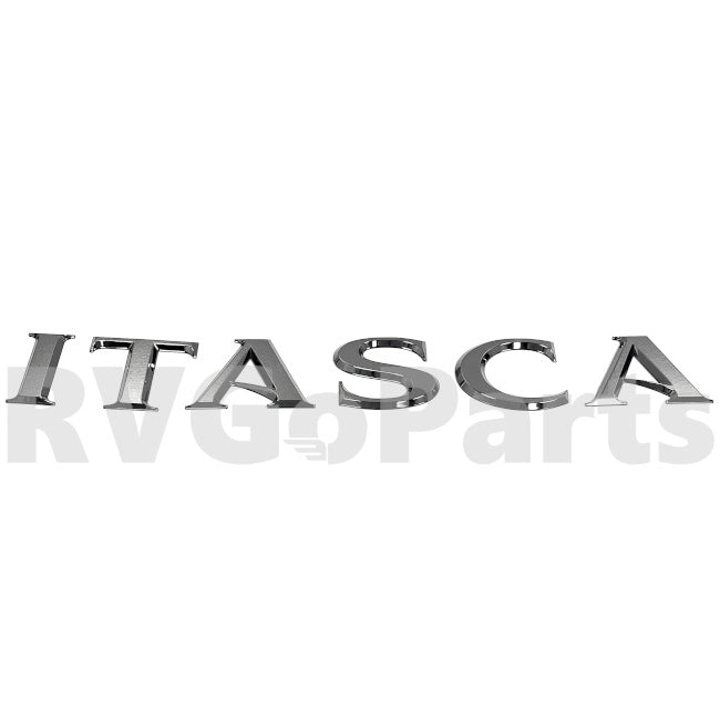 Winnebago RV Chrome Itasca Decal 181319-01-01A | RV Go Parts - Replacement OEM RV Parts
