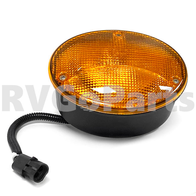 RV Amber Turn Light 6.5" Oval 152070-02-000 | RV Go Parts - Replacement OEM RV Parts