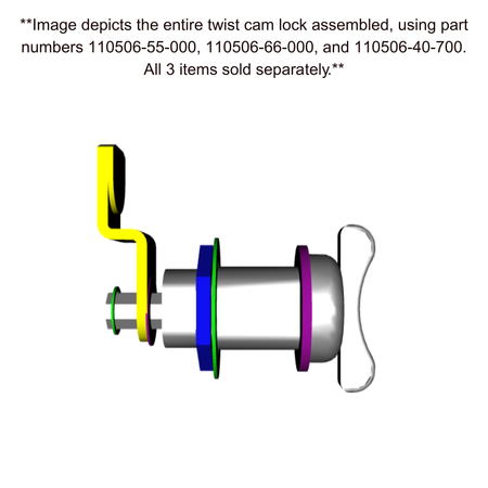 RV Twist Cam Lock 32MM Cylinder 110506-55-000 | RV Go Parts - Replacement OEM RV Parts
