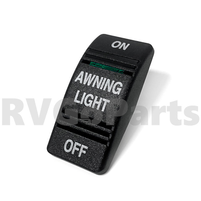 RV Awning Light Switch Cover w/ Light 108356-28-01A | RV Go Parts - Replacement OEM RV Parts