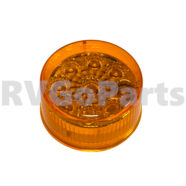 RV Amber Clearance Lamp/Light 2" Round 187283-01-000 | RV Go Parts - Replacement OEM RV Parts