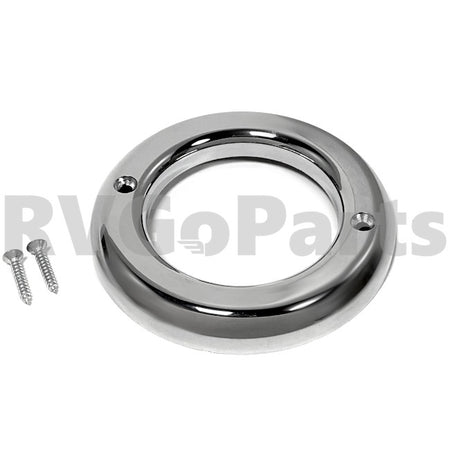 RV Chrome Trim Ring Bezel for 2" Lamp/Light 187283-04-000 | RV Go Parts - Replacement OEM RV Parts