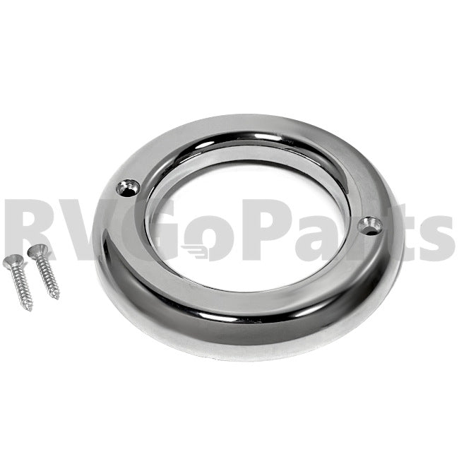 RV Chrome Trim Ring Bezel for 2" Lamp/Light 187283-04-000 | RV Go Parts - Replacement OEM RV Parts