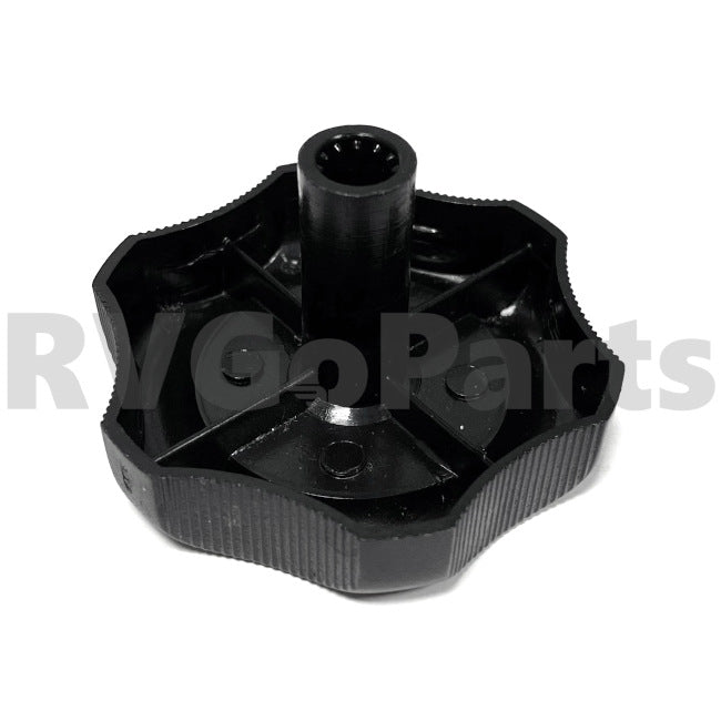 RV Plastic Turn Knob Black 075901-01-702 | RV Go Parts - Replacement OEM RV Parts