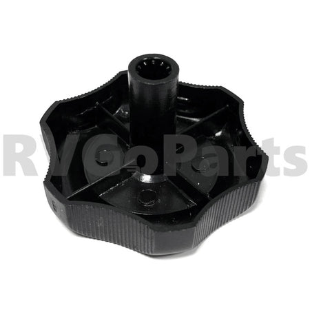 RV Plastic Turn Knob Black 075901-01-702 | RV Go Parts - Replacement OEM RV Parts
