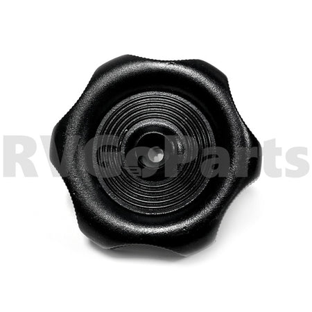 RV Plastic Turn Knob Black 075901-01-702 | RV Go Parts - Replacement OEM RV Parts