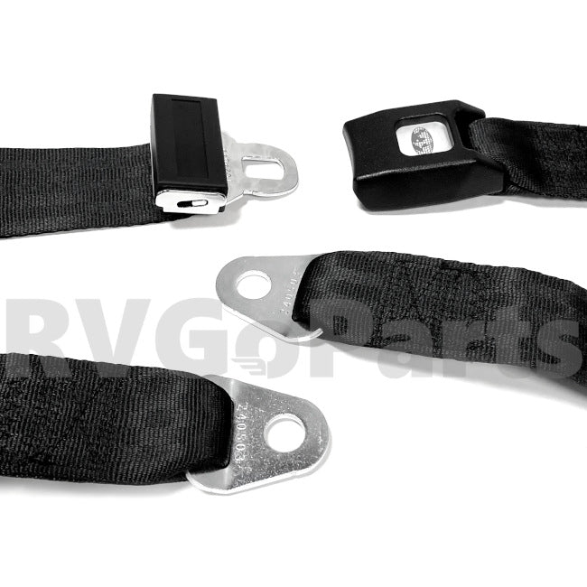 RV Seat Belt Assembly 102" Black 160167-01-01A | RV Go Parts - Replacement OEM RV Parts