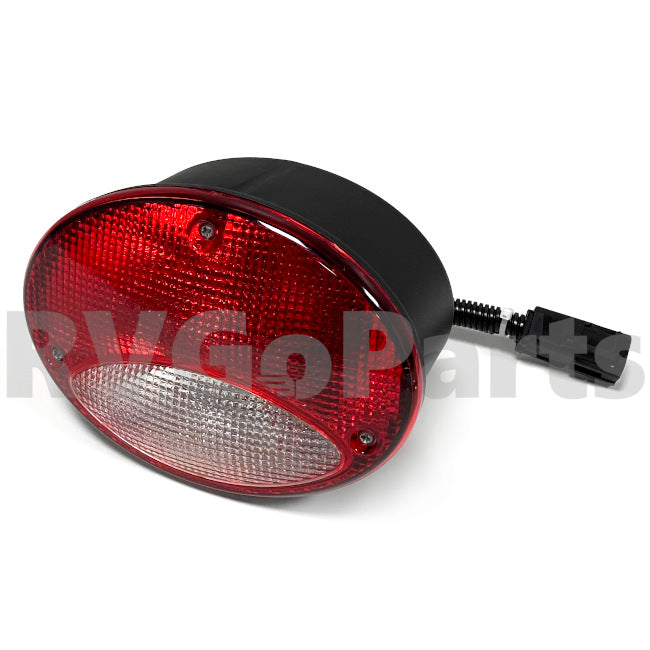 RV Red Turn Light 6.5" Oval 152070-01-000 | RV Go Parts - Replacement OEM RV Parts