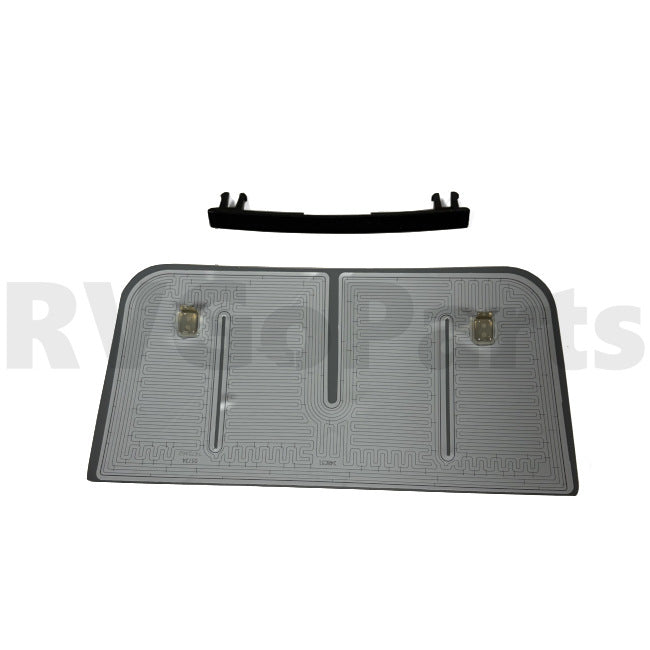 RV 8" x 4" Lower Convex Mirror Glass Heated 106015-18-700 | RV Go Parts - Replacement OEM RV Parts