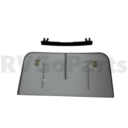 RV 8" x 4" Lower Convex Mirror Glass Heated 106015-18-700 | RV Go Parts - Replacement OEM RV Parts