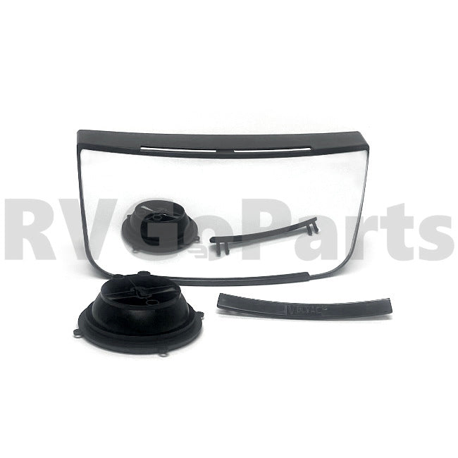 RV Heated Lower Convex Mirror 8" x 4" Full Kit 106015-12-703 | RV Go Parts - Replacement OEM RV Parts