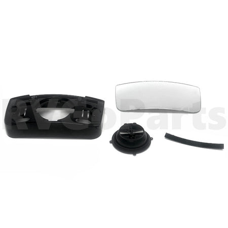 RV Heated Lower Convex Mirror 8" x 4" Full Kit 106015-12-703 | RV Go Parts - Replacement OEM RV Parts